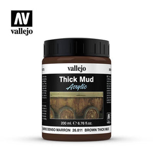 Vallejo Brown Thick Mud 200ml (6781836198050)