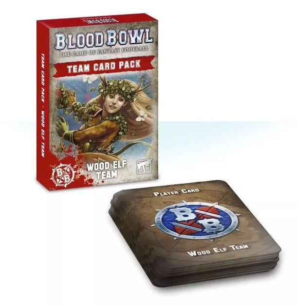 BLOOD BOWL: WOOD ELF TEAM CARD PACK (6837297250466)