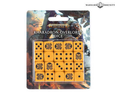 AGE OF SIGMAR: KHARADRON OVERLORDS DICE (7849391882402)