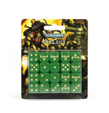 Load image into Gallery viewer, WARHAMMER 40000: ORKS DICE (7065606553762)
