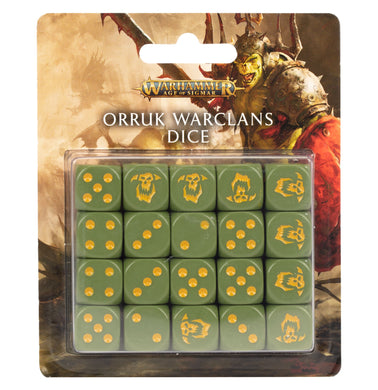 AGE OF SIGMAR: ORRUK WARCLANS DICE (7083333189794)