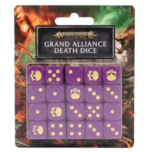 AOS: GRAND ALLIANCE DEATH DICE SET (7083333746850)