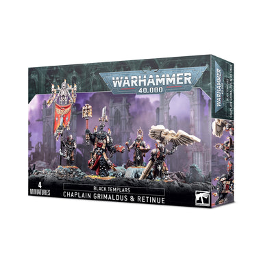 BLACK TEMPLARS: GRIMALDUS & RETINUE (7218257428642)