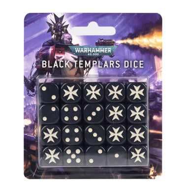 WARHAMMER 40000: BLACK TEMPLARS DICE (7218257559714)