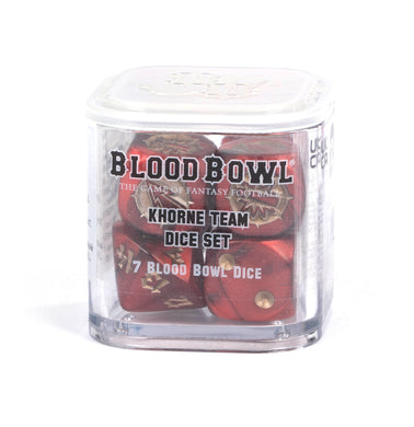 BLOOD BOWL KHORNE TEAM DICE (7211141824674)