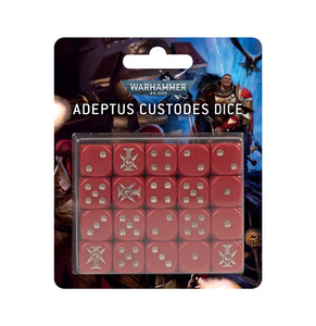 WARHAMMER 40000: ADEPTUS CUSTODES DICE (7299801677986)