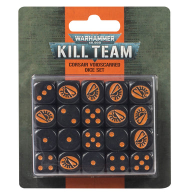 KILL TEAM: CORSAIR VOIDSCARRED DICE SET (7397999444130)