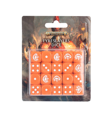 AGE OF SIGMAR: FYRESLAYERS DICE (7388347531426)