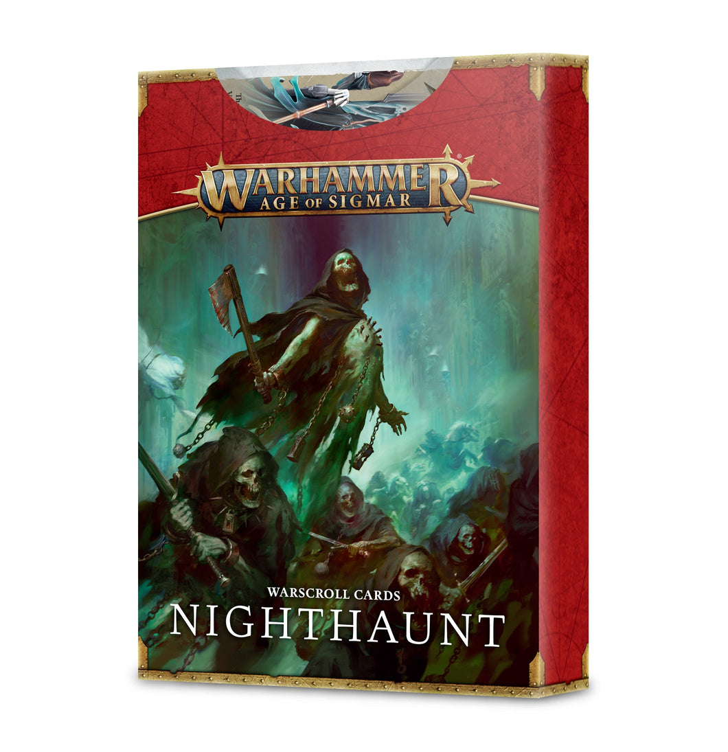 WARSCROLL CARDS: NIGHTHAUNT (3RD ED) (7500596215970)