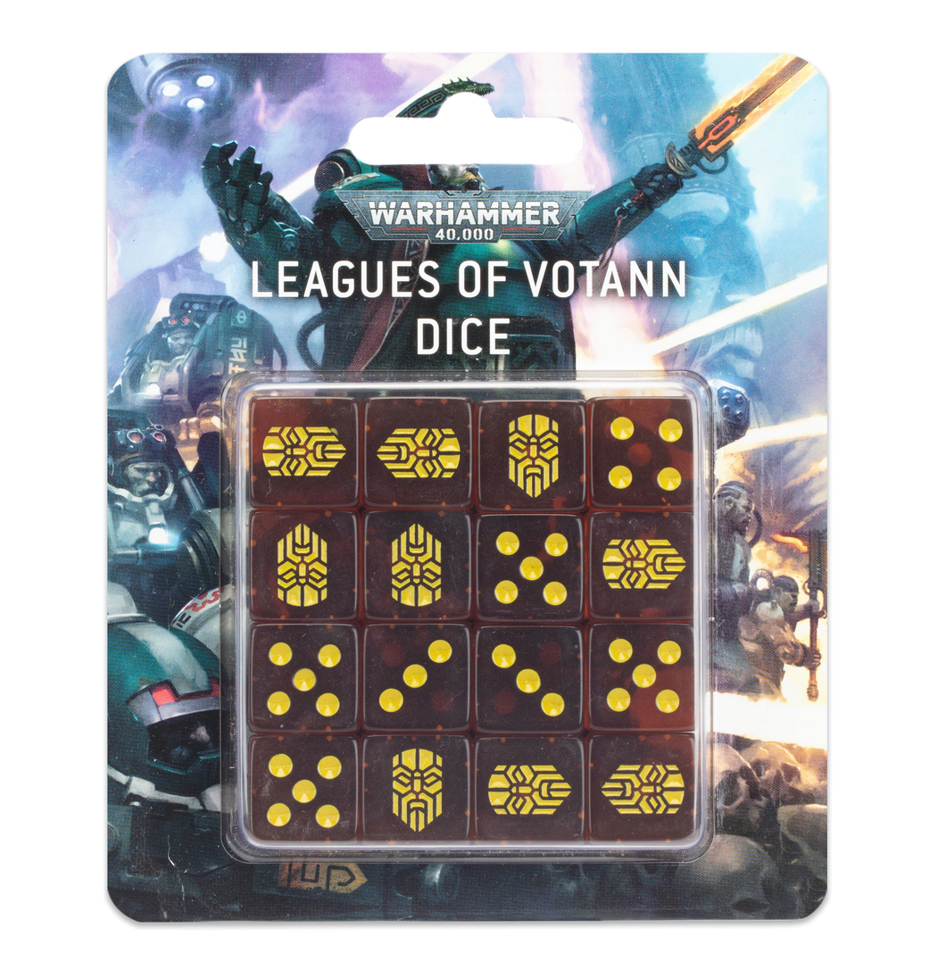 WARHAMMER 40000: LEAGUES OF VOTANN DICE (7714301968546)