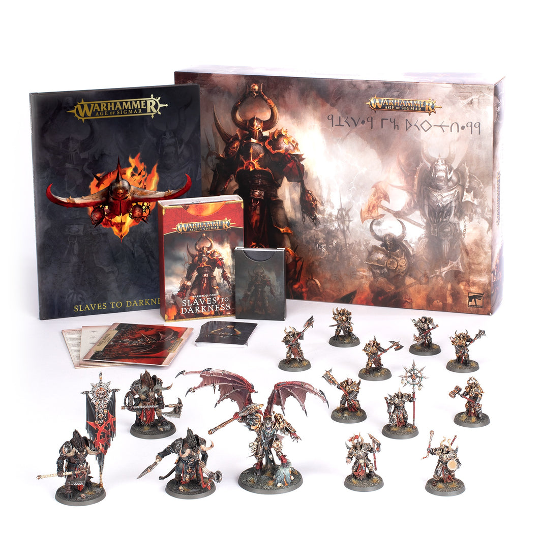 SLAVES TO DARKNESS ARMY SET (ENGLISH) (7720671510690)