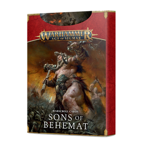 WARSCROLL CARDS: SONS OF BEHEMAT (ENG) (7720671150242)