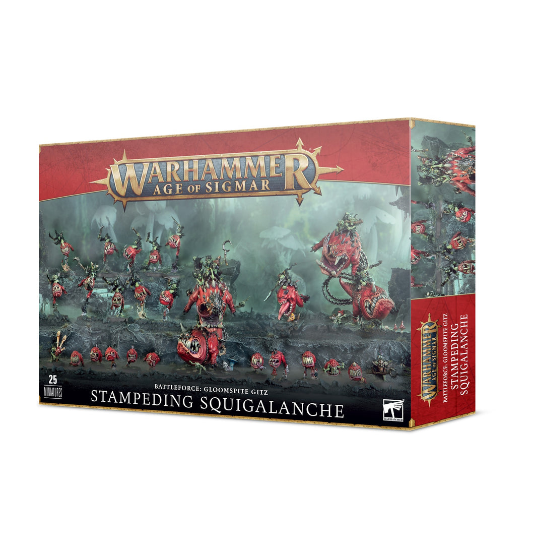 GLOOMSPITE GITZ: STAMPEDING SQUIGALANCHE (7742418813090)