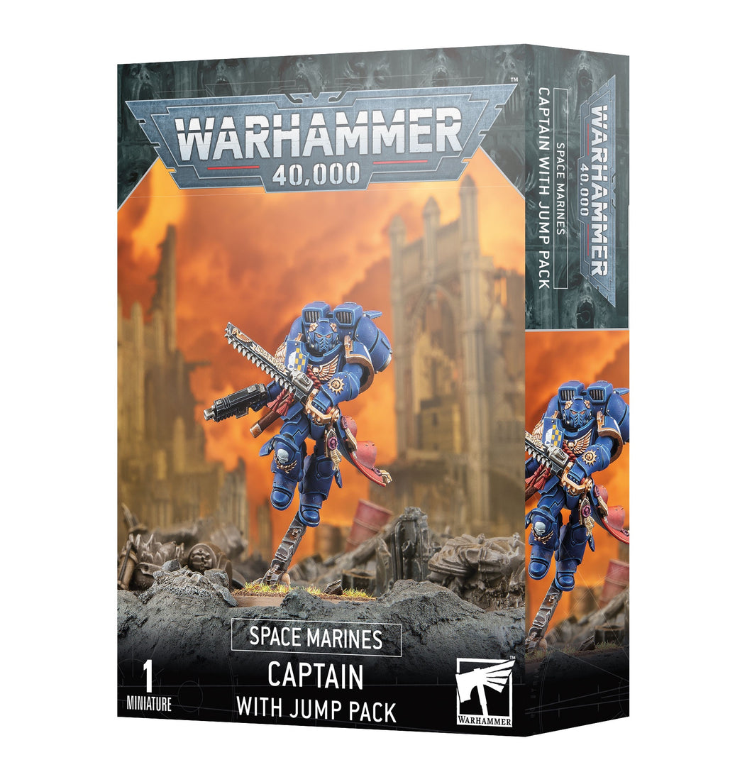 SPACE MARINES: CAPTAIN WITH JUMP PACK (8057147490466)