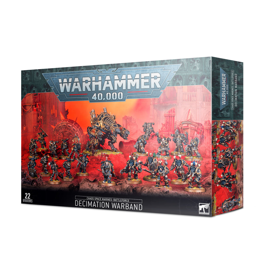 CHAOS SPACE MARINES: DECIMATION WARBAND (5914615447714)
