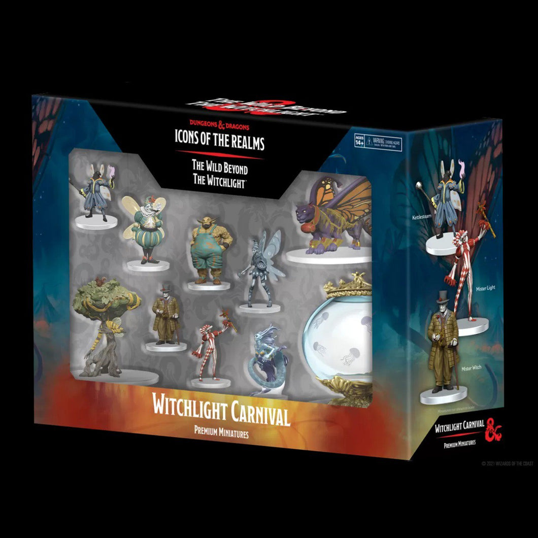 D&D Icons of the Realms Miniatures: The Wild Beyond the Witchlight - Witchlight Carnival Premium Set (7275464786082)