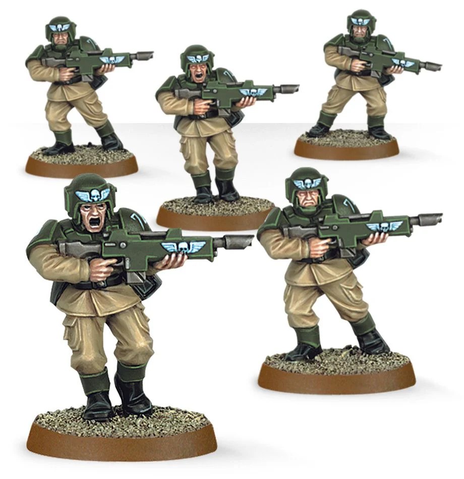 EASY TO BUILD ASTRA MILITARUM CADIANS (5914609156258)