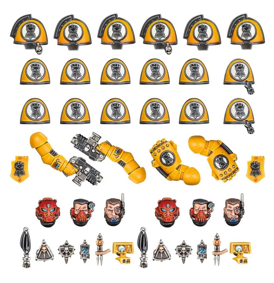 IMPERIAL FISTS PRIMARIS UPGRADES & TRANSFERS (5914767327394)