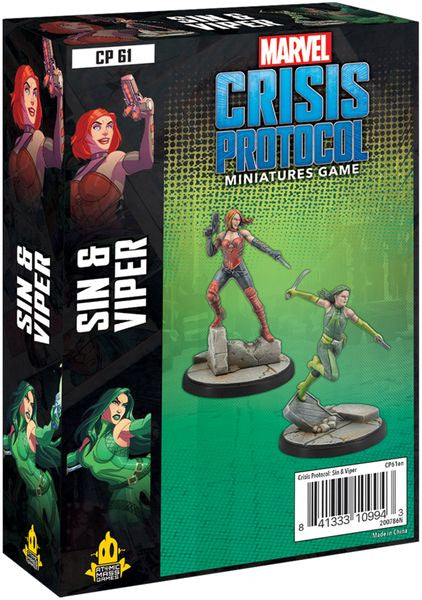 Marvel Crisis Protocol Sin & Viper (7208074576034)